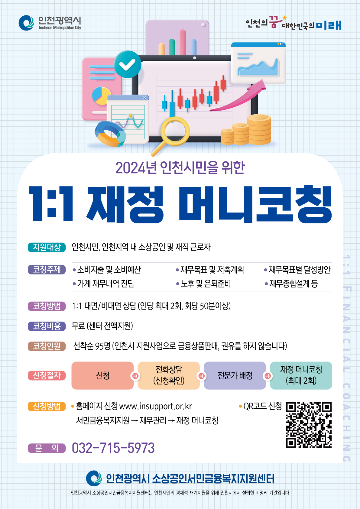 [서민금융복지지원팀] 2024년 재정 머니코칭 웹포스터